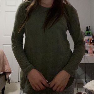 AEO Dark Green Sweater